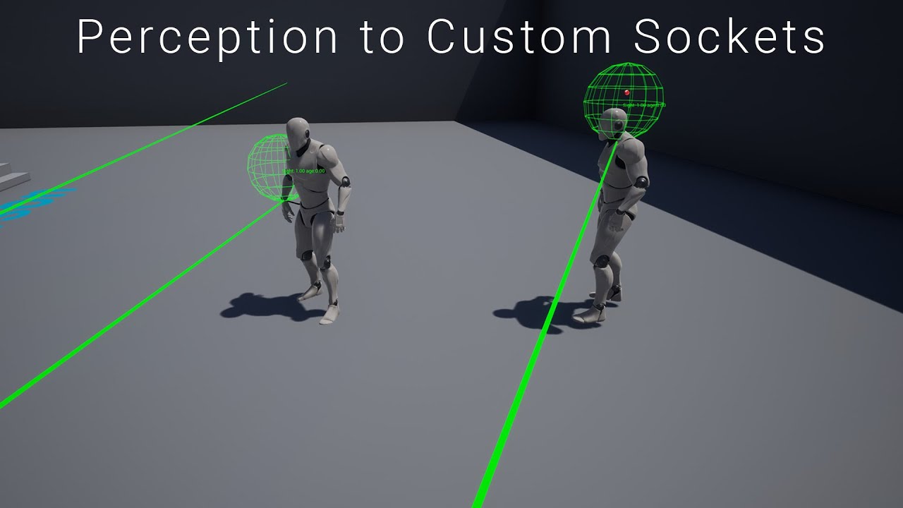 AI Perception to Custom Sockets - UE4 C++ Tutorial