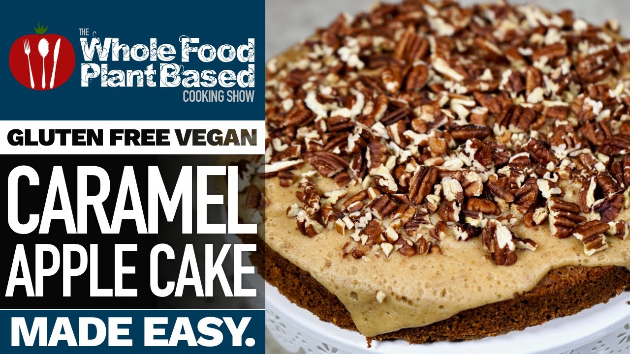Vegan Caramel Apple Cake » Gluten Free, Refined Sugar Free, Oil Free!
