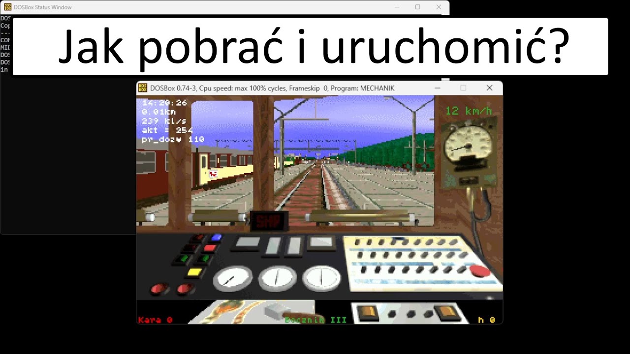 Mechanik EN57 #3: Pobieranie, uruchamianie, generator tras