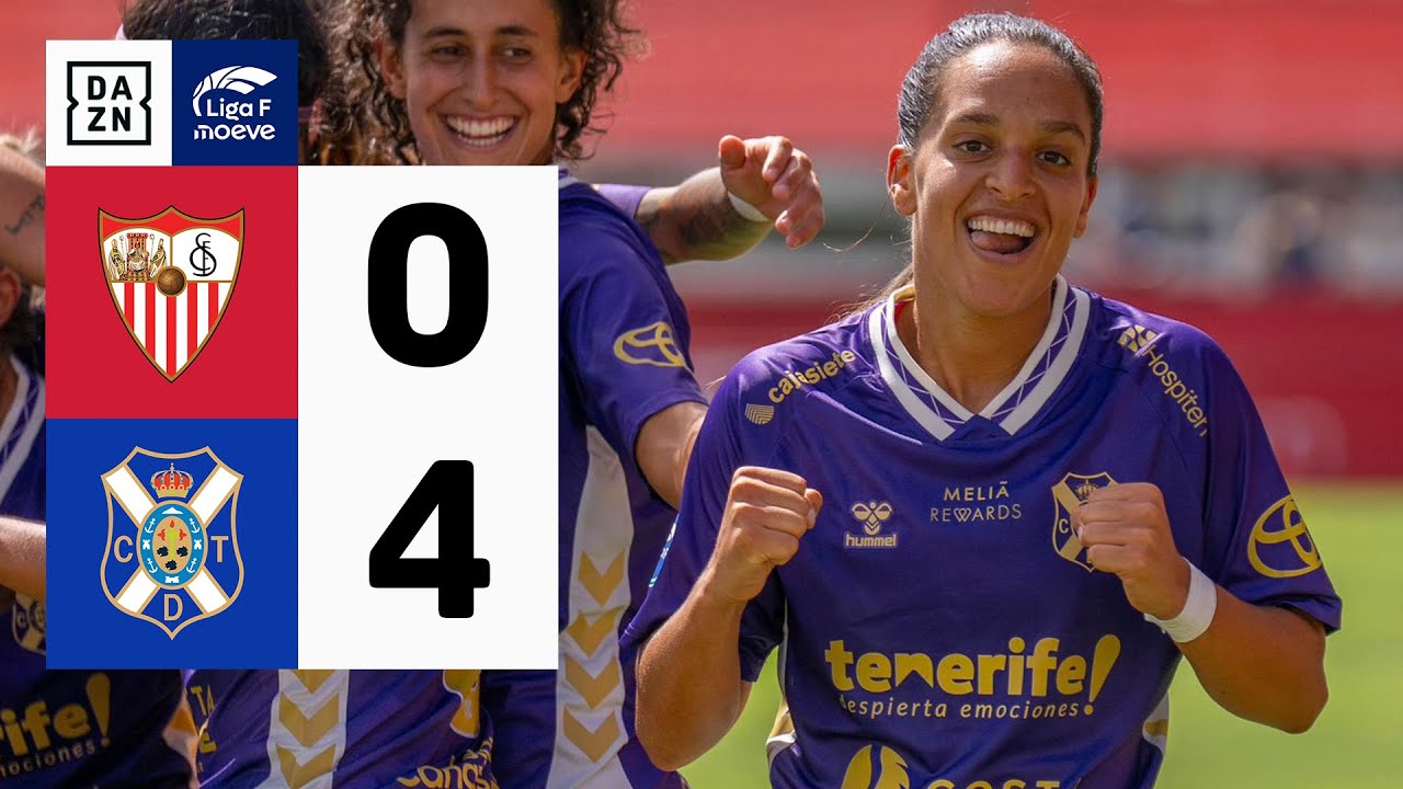 Sevilla FC vs Costa Adeje Tenerife (0-4) | Resumen y goles | Highlights Liga F