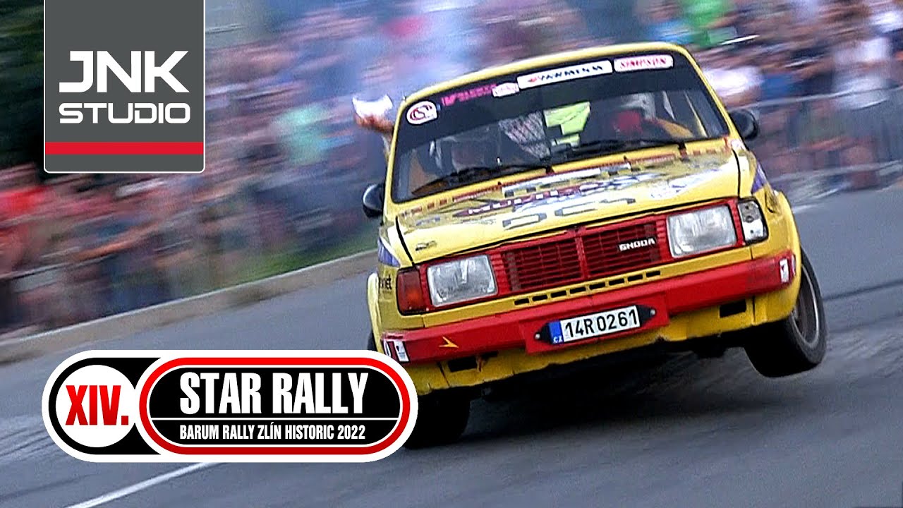 51. Barum Czech Rally Zlín 2022 - Best of XIV. Star Rally Historic (action & mistakes)
