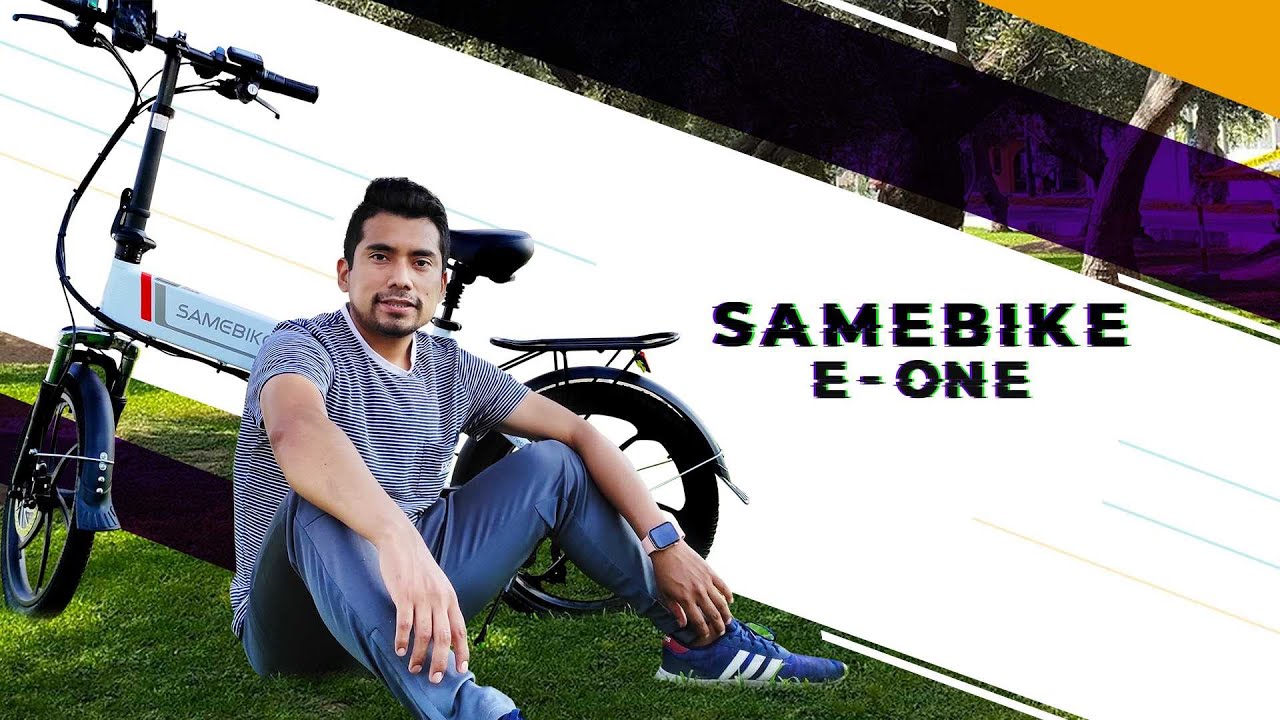 Bicicleta plegable SAMEBIKE E-ONE
