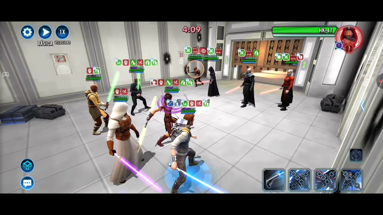 SWGOH Maul vs Ezra/Reva vs JMK