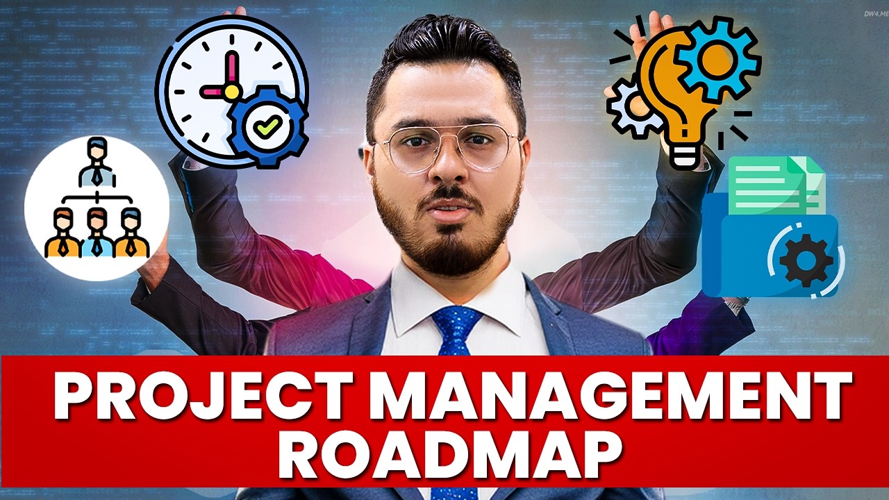 Project Management Roadmap for Beginners | Project Management Learning Path For 2025 🔥