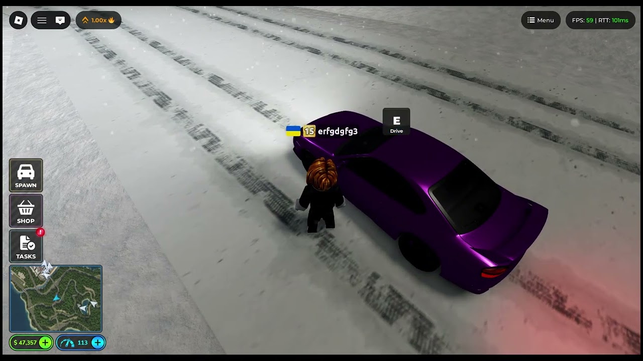 играю в Realistic car driving
