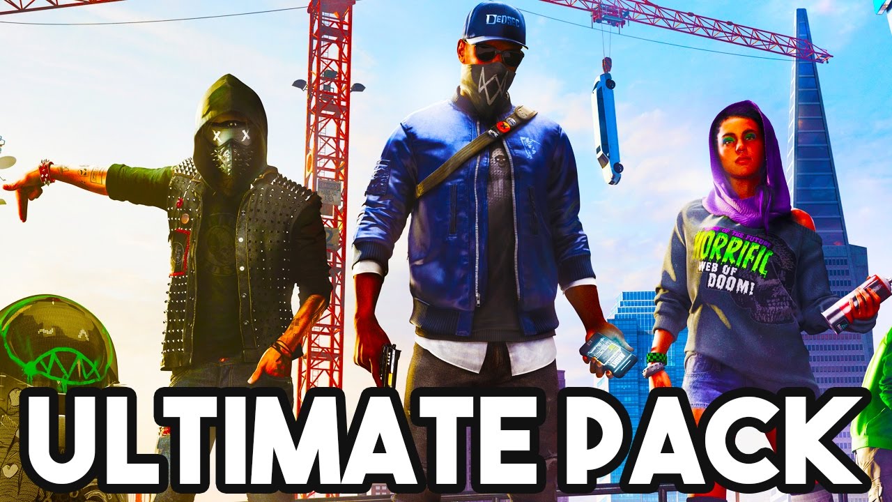 Watch Dogs 2 DLC Gameplay - THE ULTIMATE PACK!! ALL SKINS / OUTFITS / CARS on PS4 PRO!!