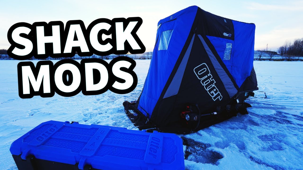 Otter XT Hideout - Flip Over Shack Mods & Setup