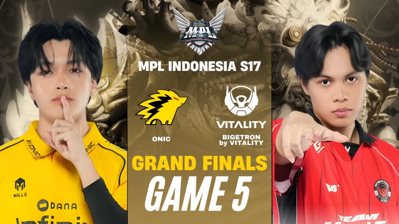 [GAME 5] ONIC ID vs BIGETRON BY VITALITY MPL ID S17 GRAND FINALS | ONIC vs BTR
