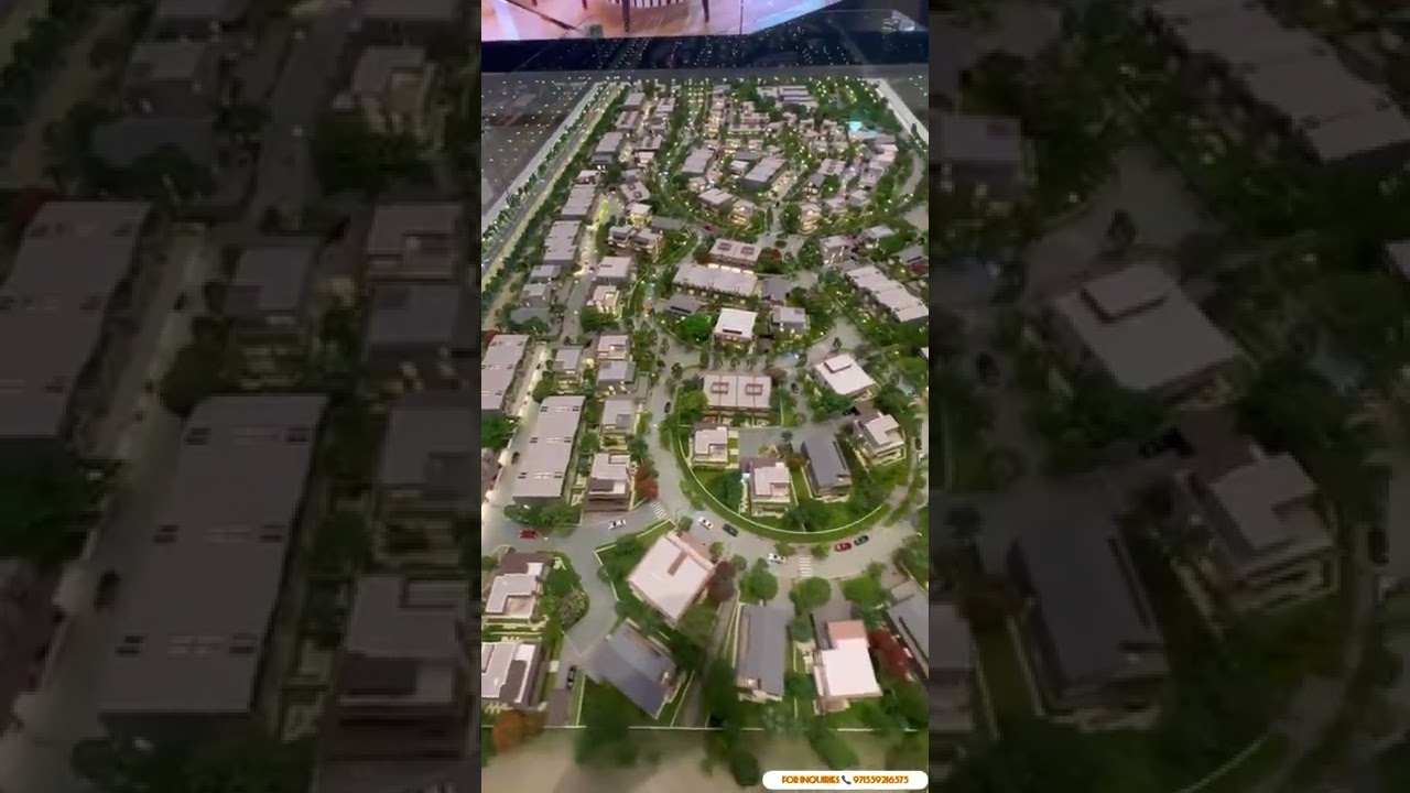 Nad Al Sheba Gardens Villa Community 3D Masterplan Tour #nadalsheba