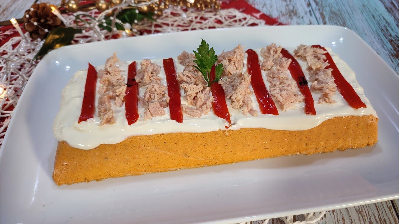 PASTEL DE ATÚN Y PIMIENTOS,receta fácil y deliciosa con Mambo!!!