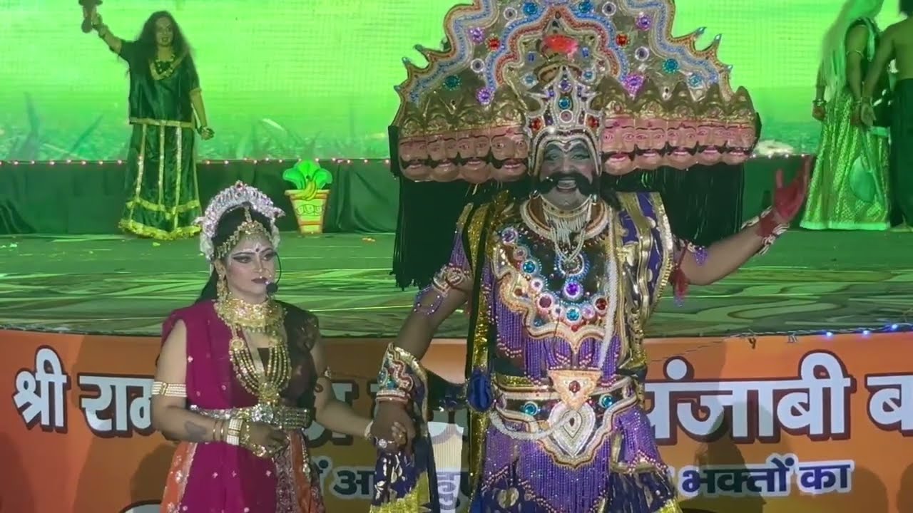 Day - 07 Punjabi Bagh Ramlila || Lanka Dehan or Sita, Mandodri, Ravan Samvaad