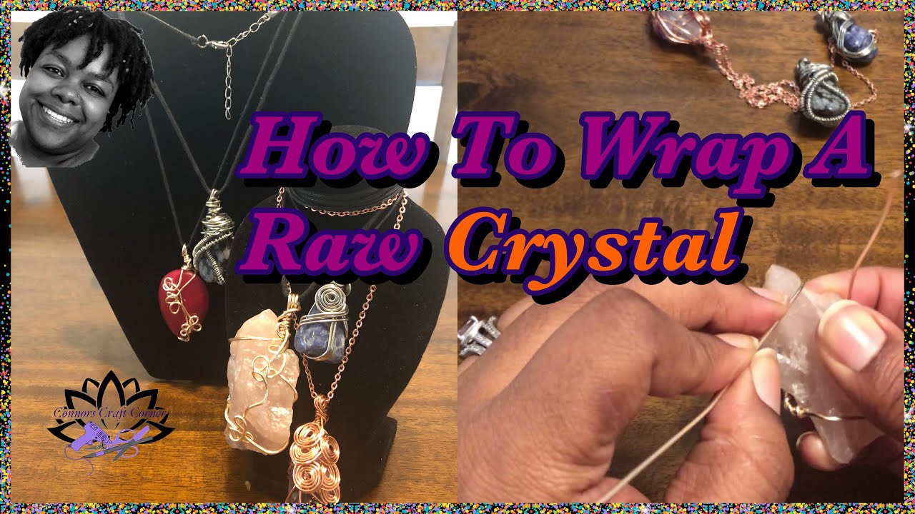How To Wire Wrap Crystals and Stones Without Holes | Stone Pendant | Cabochon Wrap