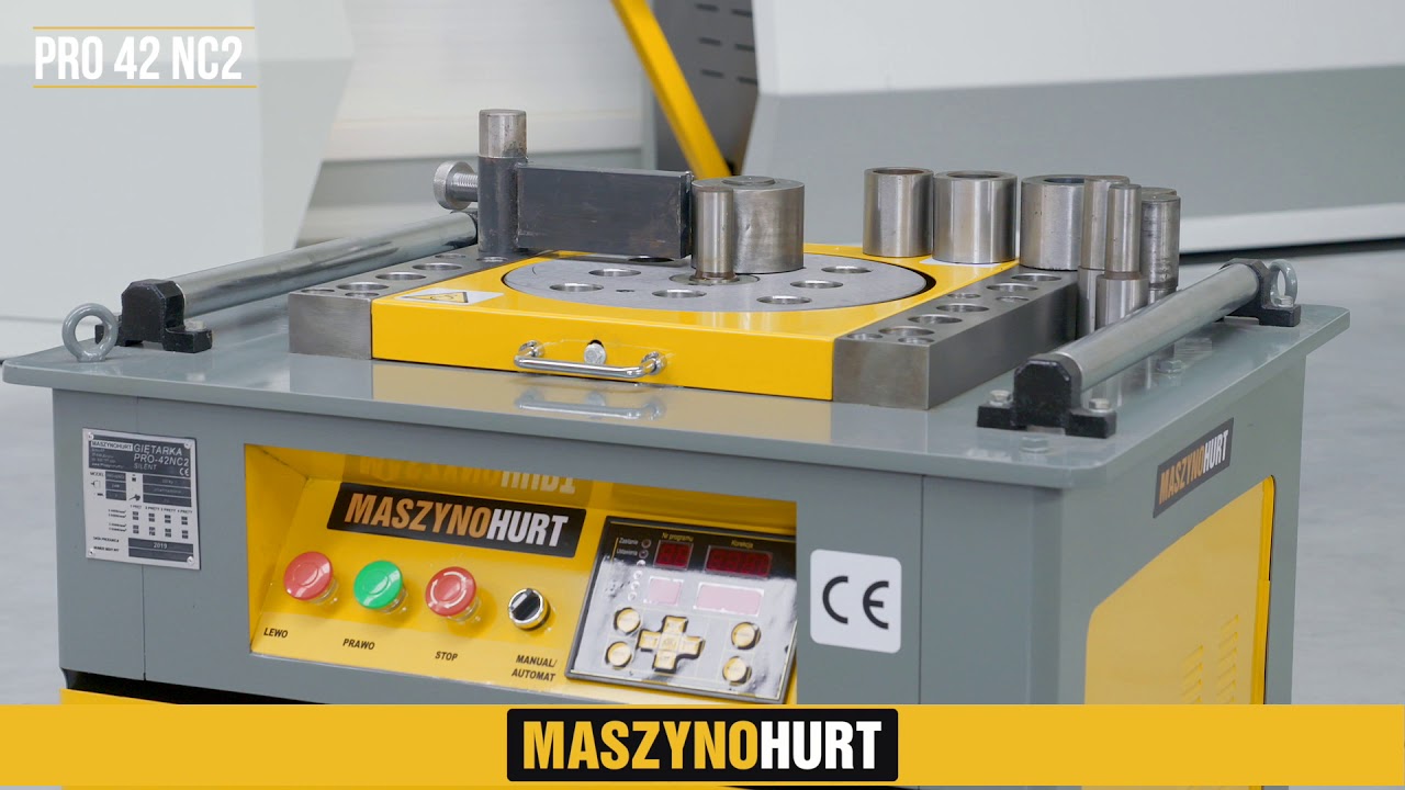 Giętarka PRO-42NC2 do gięcia pręt&oacute;w - maszynohurt.pl