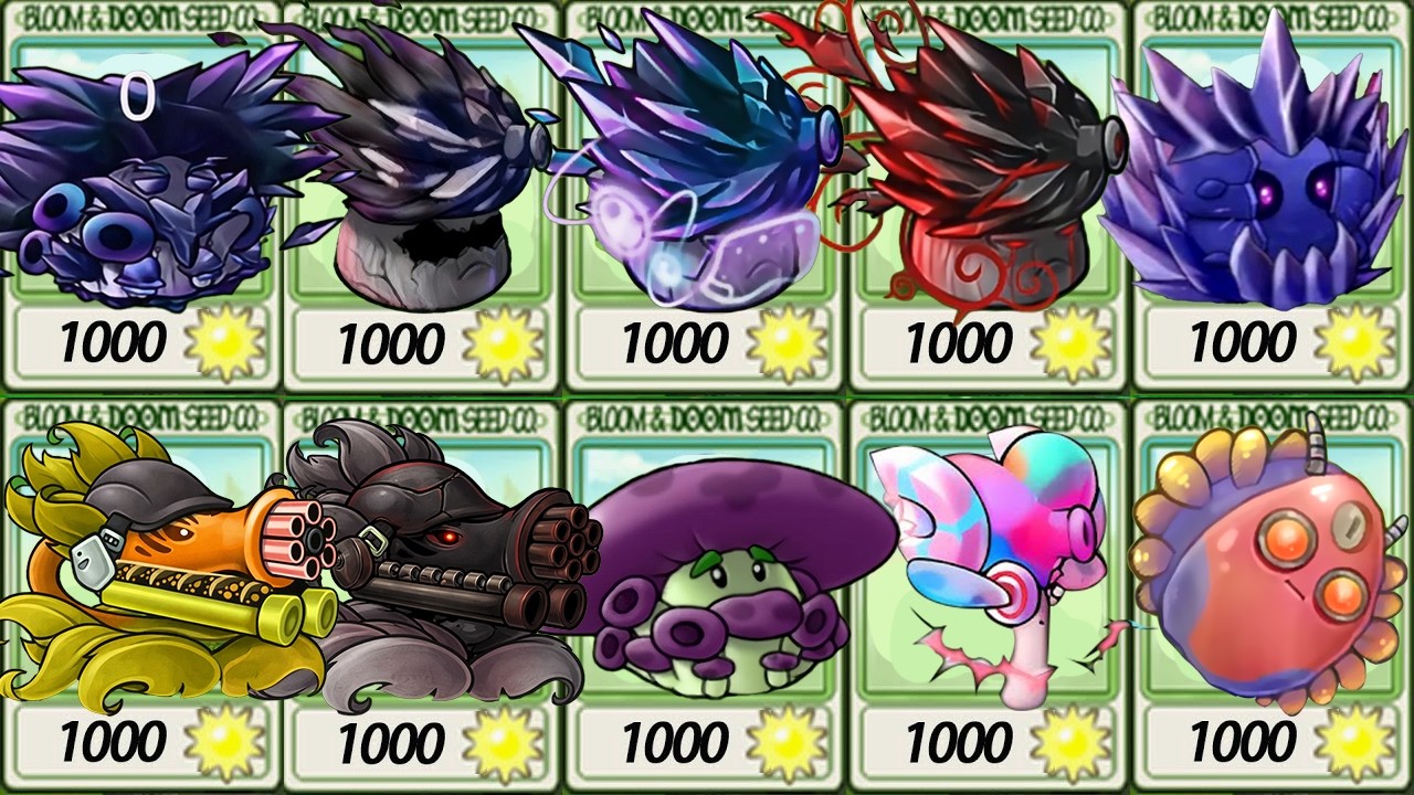 PvZ Fusion 3.4.2 – Ultimate Death Obsidian Fume & Big Gloom Destroy Max Bosses