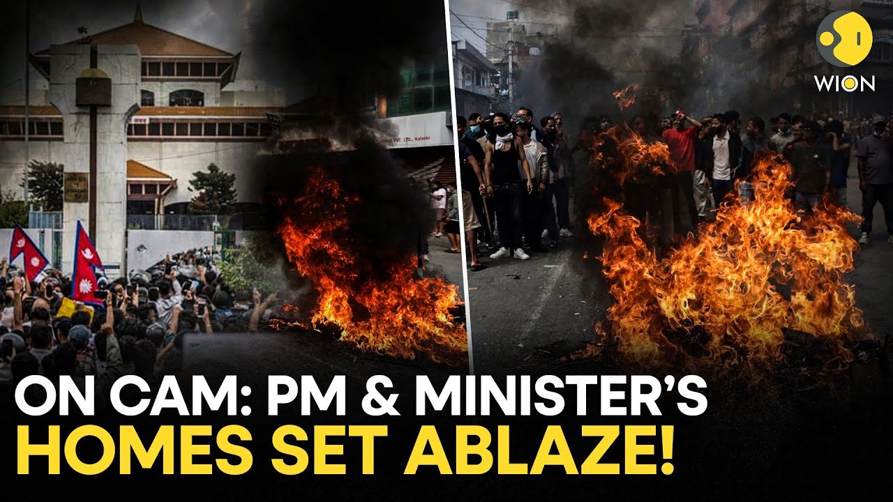 Nepal Protests: Curfew Imposed In Kathmandu! GenZ Protesters Target Nepal PM, Minister's Residence