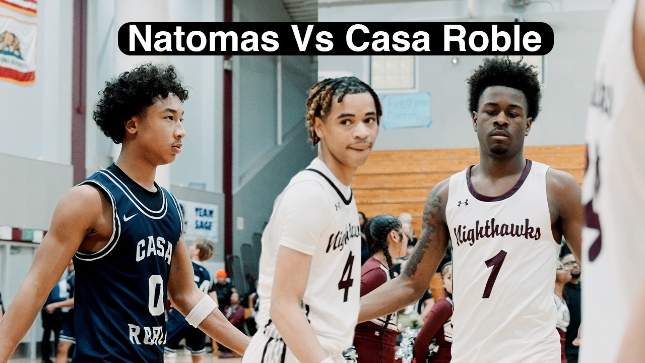 Natomas vs Casa Roble | GAME OF THE YEAR | Manno Jenkins and Tariq Lofton GOES OFF