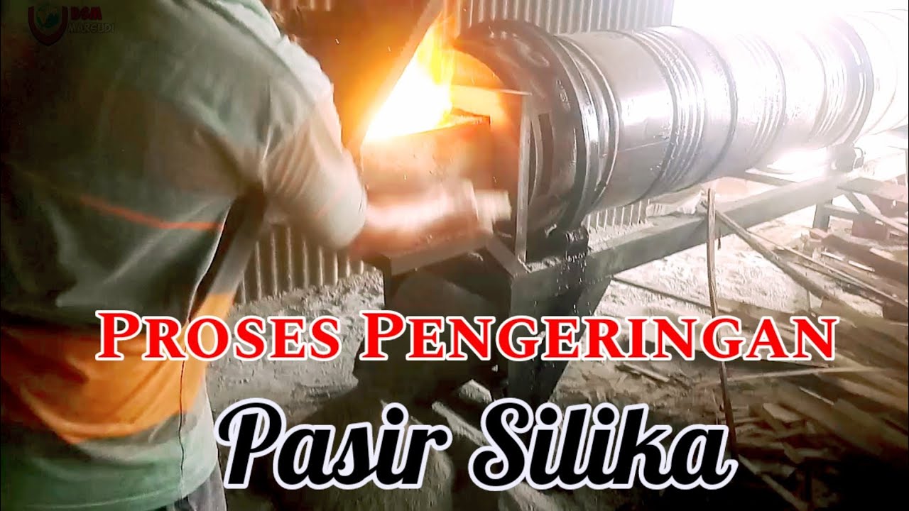 Proses Pengeringan Pasir Silika dengan Blower