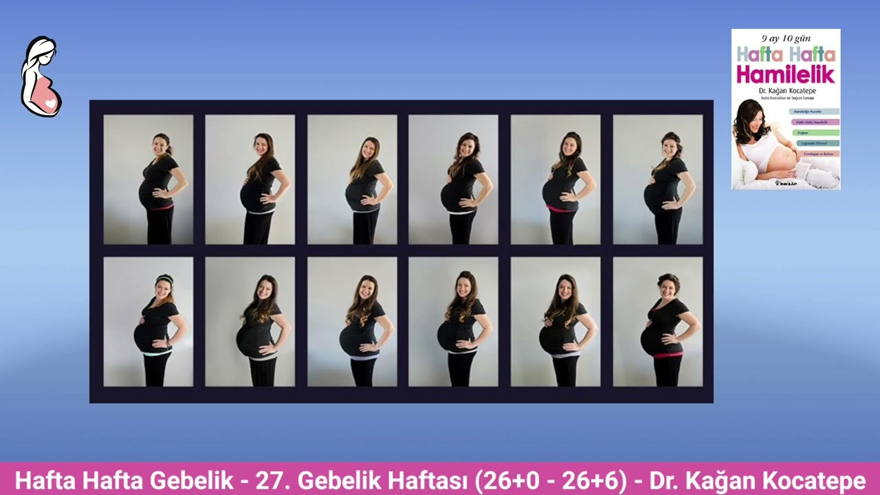 Gebelikte 27. hafta (26+0-26+6) belirtileri. Anne adayı ve bebekte değişiklikler, 3. trimester.