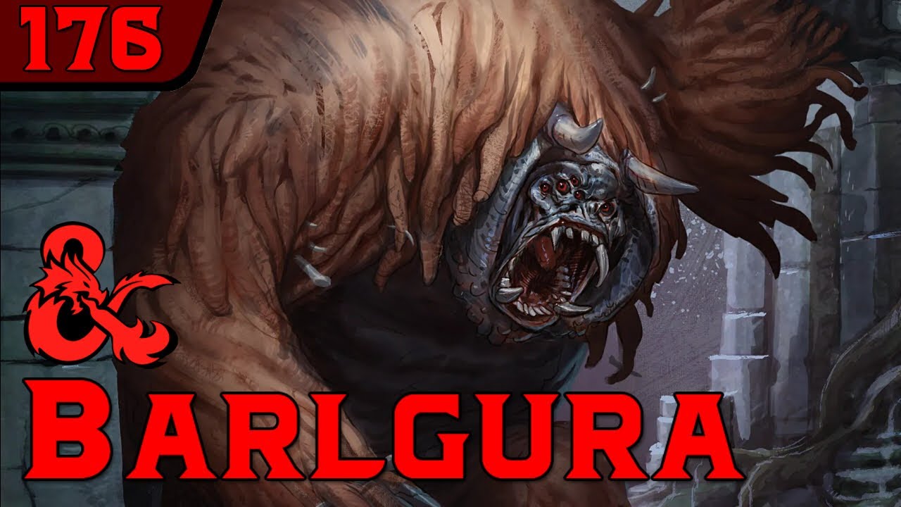 Barlgura. Bestiario Dragones y Mazmorras. Capítulo 176