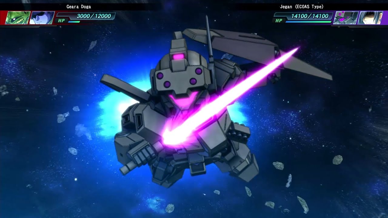 SD Gundam G Gen Genesis - RGM-89De Jegan (ECOAS Type) (ECOAS Soldier) (0096)