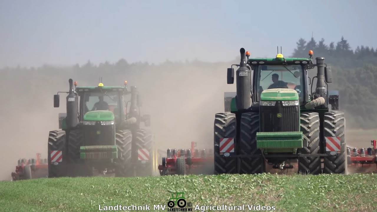 2x John Deere 9620- Horsch / Aussaat - Seeding  2021