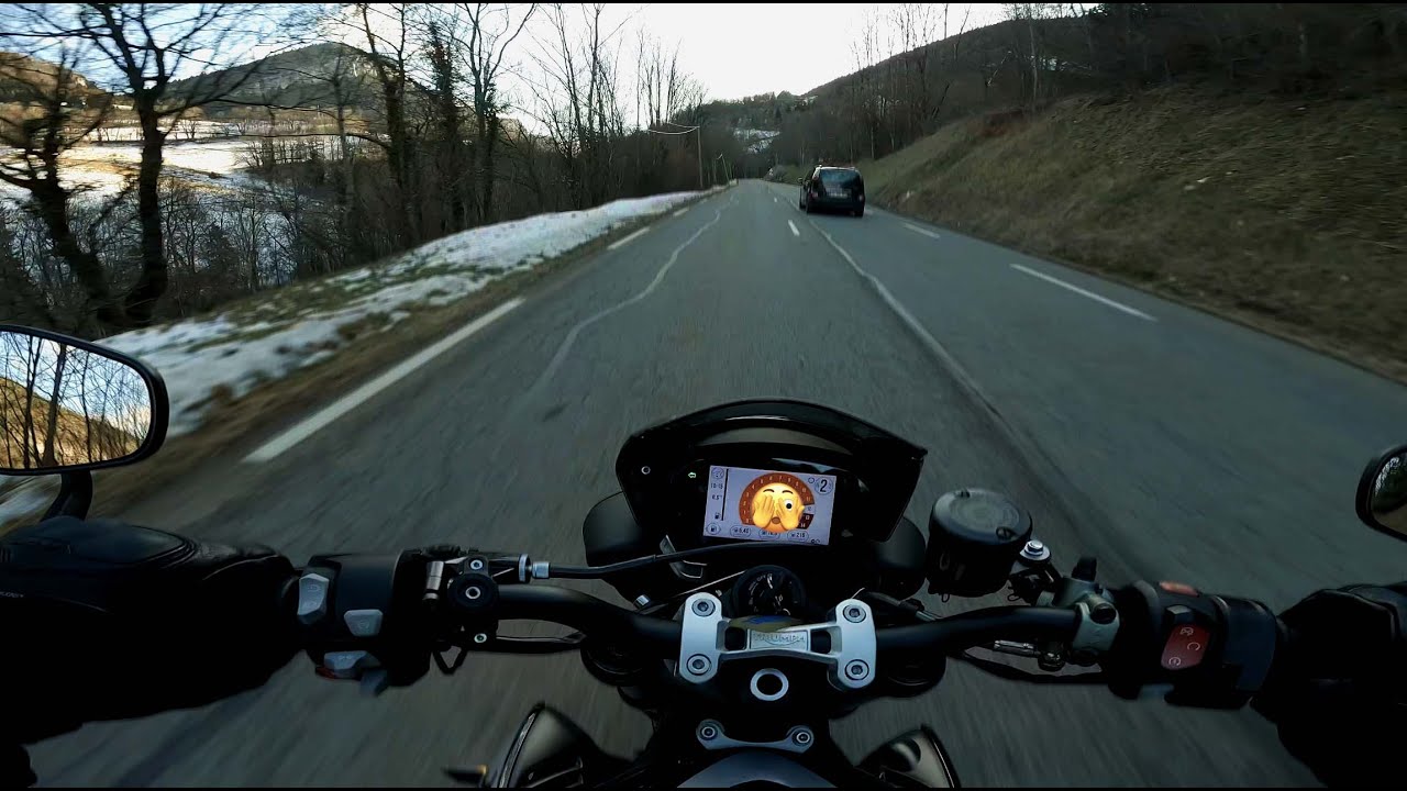 JE PROFITE DU SOLEIL D'HIVER ☀️ | TRIUMPH STREET TRIPLE 765 RS [4K + PURESOUND]