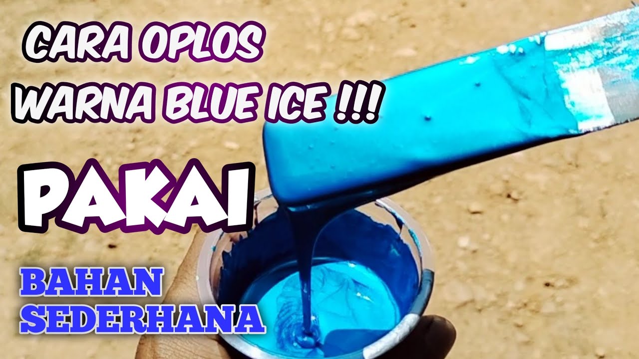 OPLOSAN WARNA BLUE ICE UNTUK YAMAHA FIZR