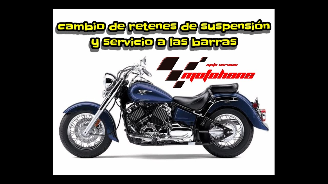 Yamaha Vstar 650 // cambio de retenes de suspención