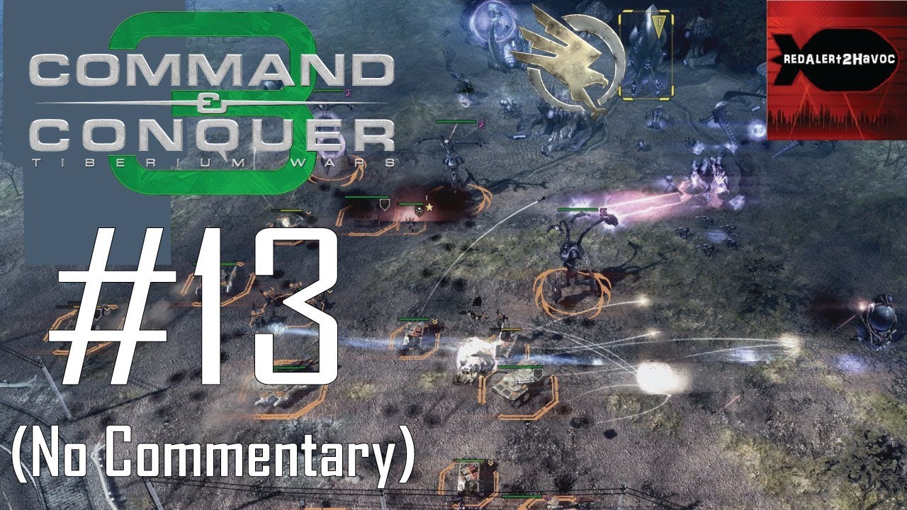 Command & Conquer 3: Tiberium Wars - Прохождение кампании GDI, часть 13 (Штутгарт, без комментариев)