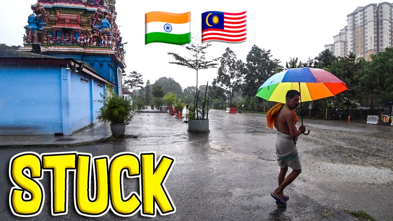 Stuck in an Indian Temple in Malaysia, Kuala Lumpur 🇲🇾