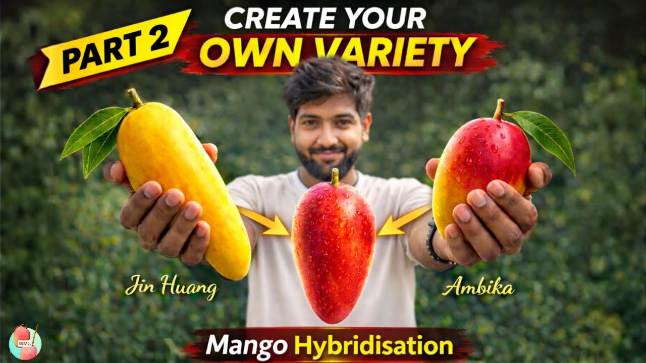 Mango Hybridisation Part 2 | Hand Pollination Techniques| Everything About New Variety Creation