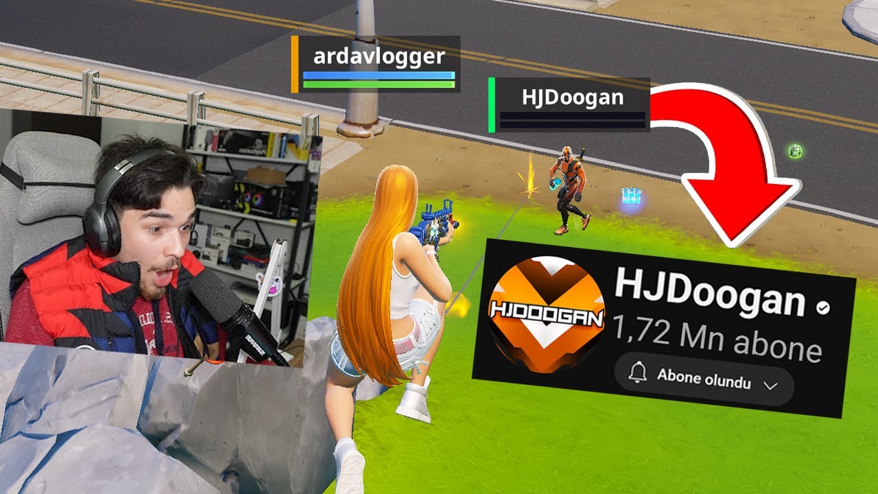 Milyon Aboneli Youtuber'ın Videosunu Çöp Ettim! (Fortnite Reload)