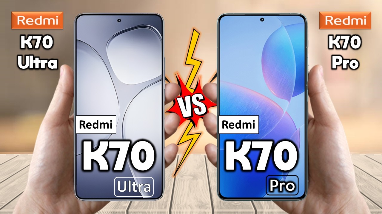 Redmi K70 Ultra Vs Redmi K70 Pro - Full Comparison 🔥 Techvs