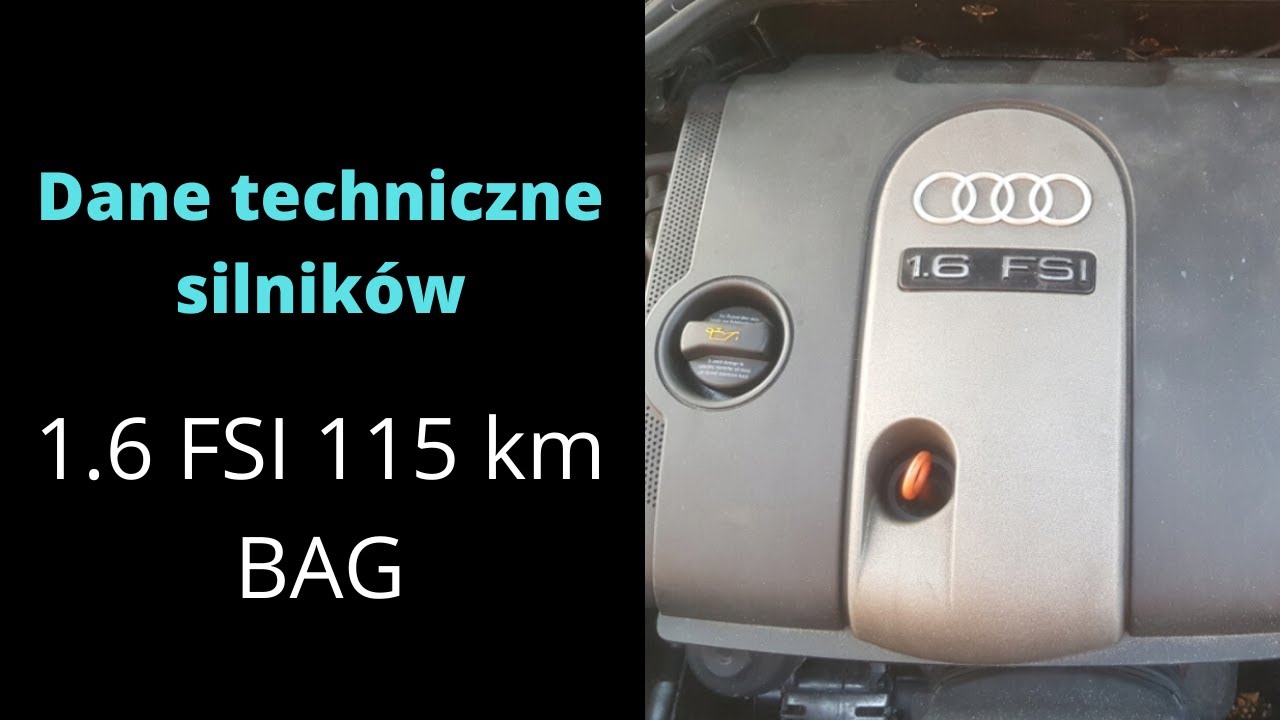 1.6 FSI 115 km BAG - silnik ciśnienie sprężania, jaki, ilość oleju 1.6 FSI 115 km BAG ?