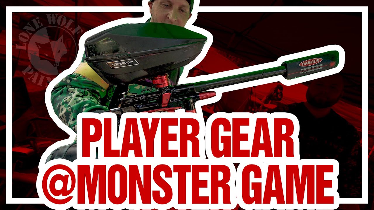 Players Gear at Hell Survivors Monster Game | Lone Wolf Paintball Michigan