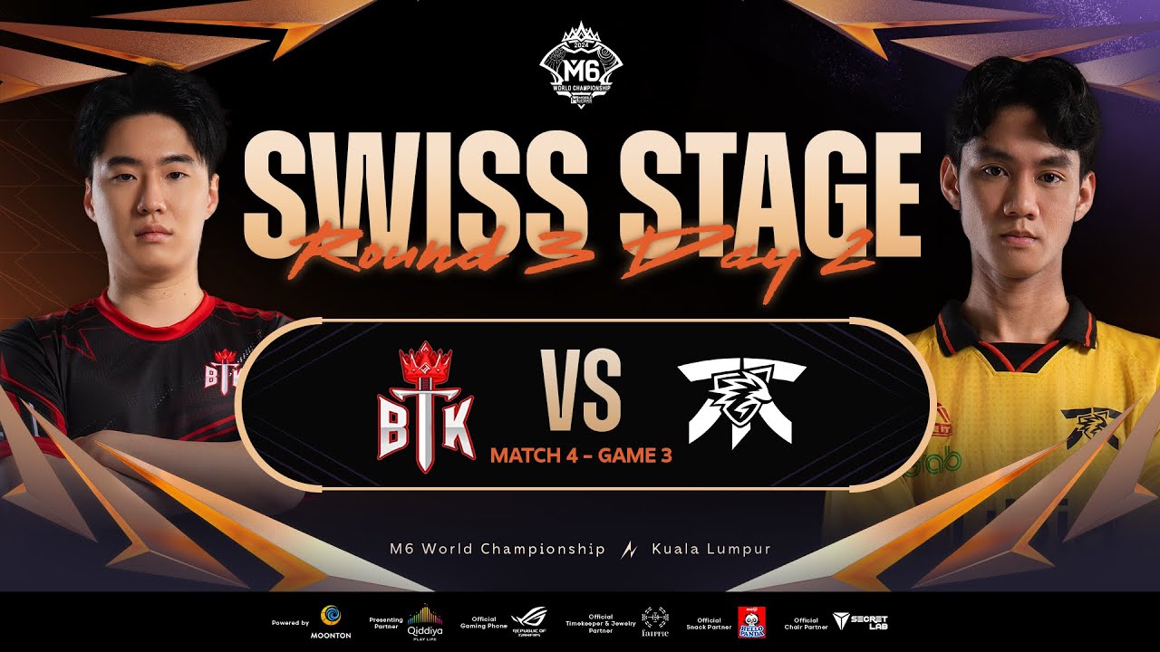 [FIL] M6 Swiss Stage Day 4 | BTK vs FNOP Game 3
