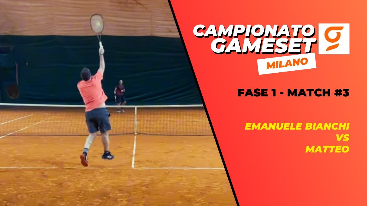 3 su 3 in CAMPIONATO a MILANO! Campionato GameSet - Tennis Highlights