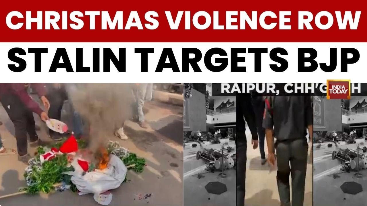 MK Stalin Slams Christmas Attacks, Cites 74% Rise in Hate Speech Under BJP