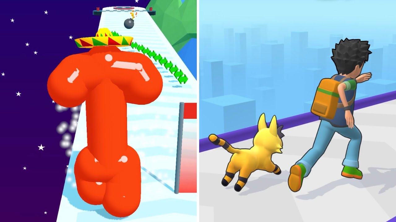 Monster Squad Rush Vs Tall Man Run🍓🍅🍓Walkthrough Android IOS Gameplay VBN2P