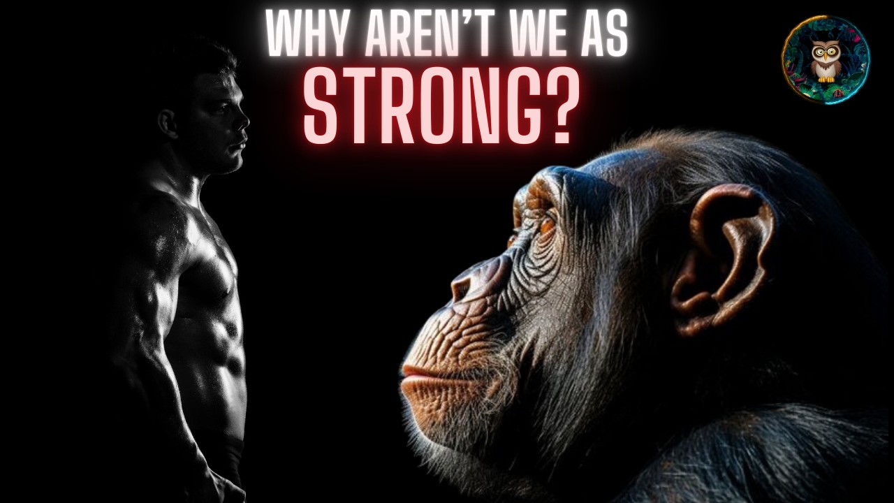 Why Aren't Humans as Strong as other Apes? 💪🤯 The Surprising Truth!