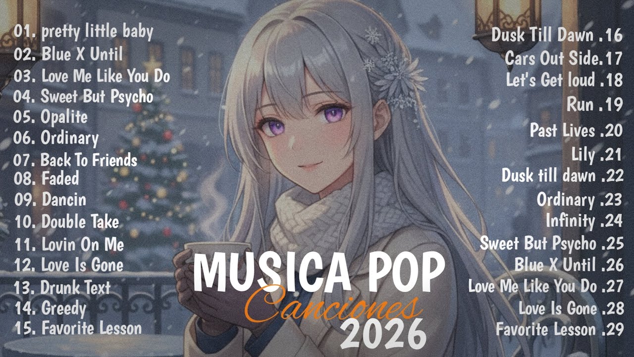 Músicas Pop em Inglês Mais Tocadas 2026 🟢 Top 100 Músicas Acústicas Pop Internacionais 2026