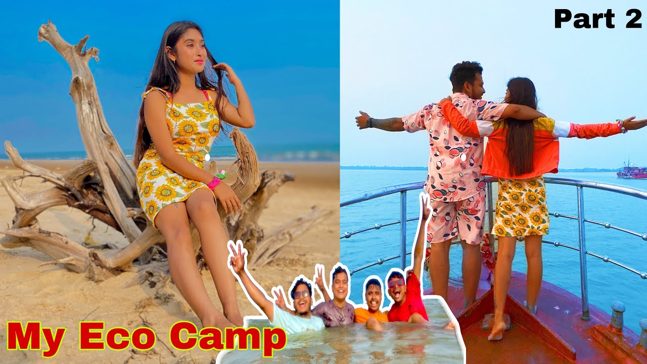My Eco Camp  || dublagadi bagda sea beach 🏖