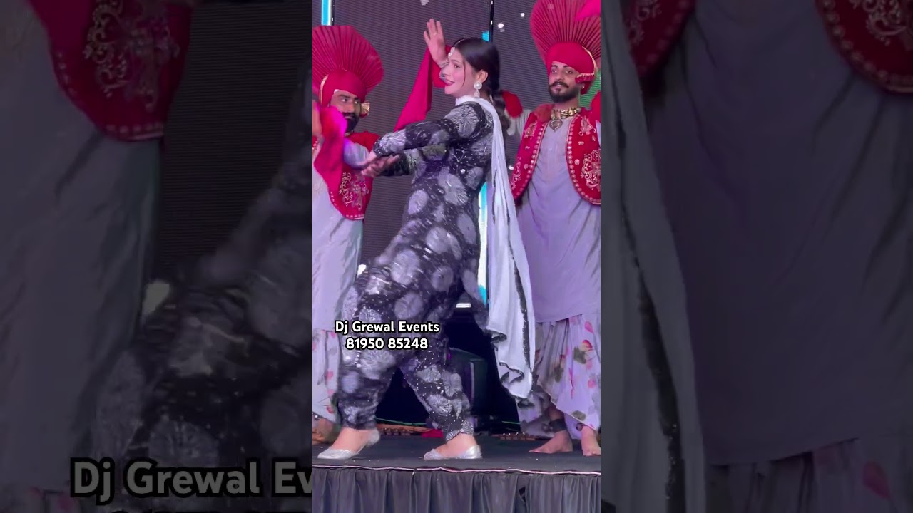 Modal Simran Sandhu Best Group Bathinda🔥Dj Grewal Events🥁Best Performance Group Bti  📞81950 85248