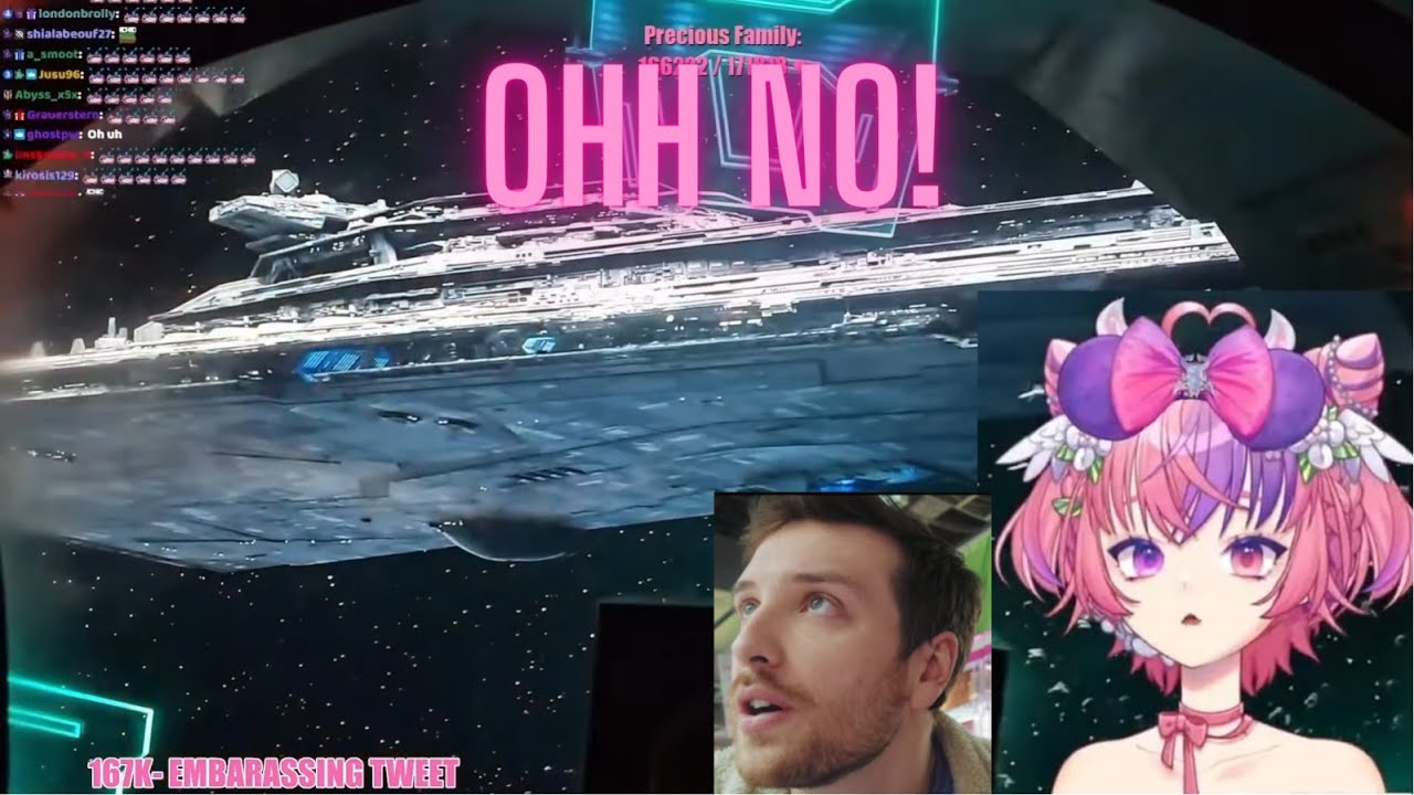 Connor takes Ironmouse on the Star Wars Rise of the Resistance ride at Disneyland