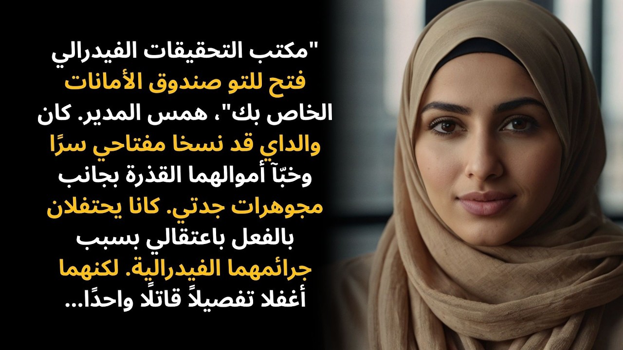 صادر مكتب التحقيقات الفيدرالي صندوق الأمانات البنكي الخاص بي — فقد أخفى والداي أموالهما المسروقة...