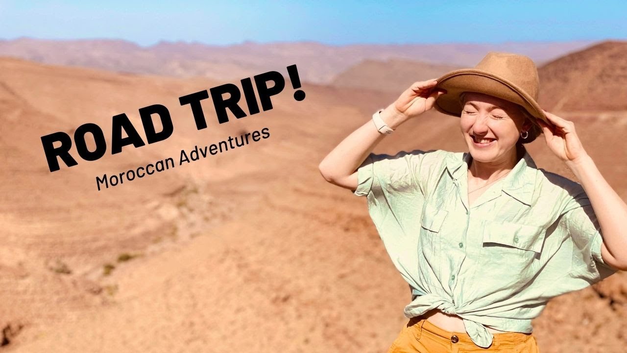 Moroccan Travel Vlog: Road trip through the desert! MARKET TOUR and exploring ruins!