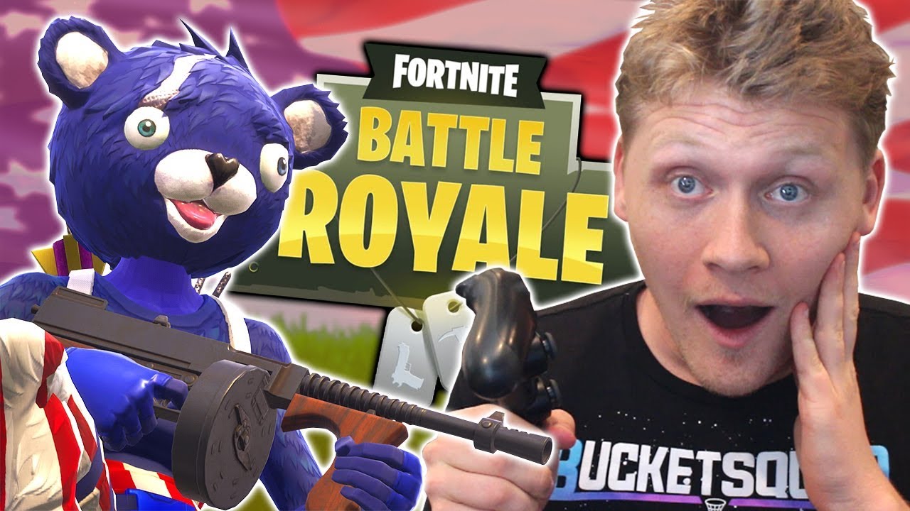 RED WHITE AND BLUE ONLY CHALLENGE IN FORTNITE: BATTLE ROYALE!!!