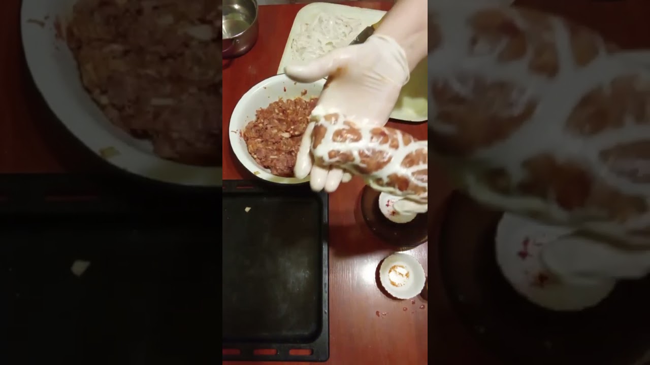 Люля кебаб в свиной сетке по пенсионерский!!!
