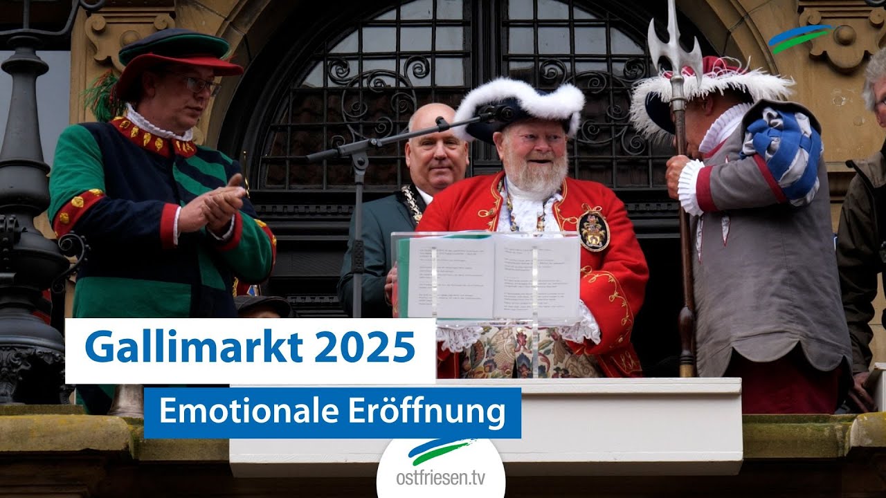 Gallimarkt Leer 2025: Abschied von Ehrenherold Trevor Heeks und neue Attraktionen