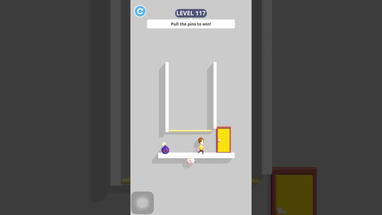 Pin Pull | For Enjoyment | Kitta Kitta Gamer | IOS | #Shorts